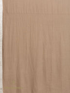 Beige Handloom Pure Pashmina Shawl adorned with sublime Solid detailing