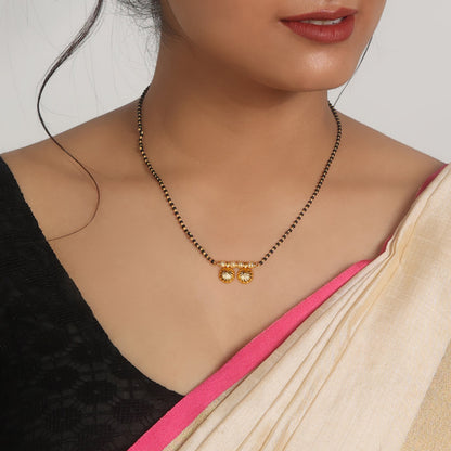 Golden Menka Mangalsutra