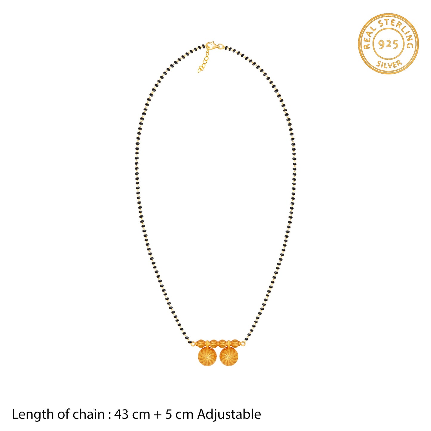 Golden Menka Mangalsutra