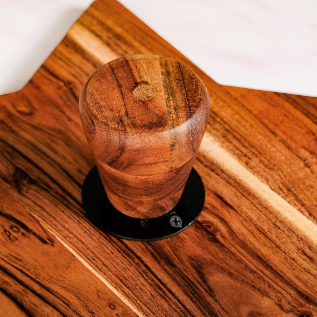 Acacia Star Dessert Cake Stand 34x33cm