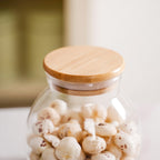 Round Airtight Glass Container Set Of 2 350ml