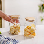 Airtight Jar Set Of 2 For Dry Fruit Big 1100ml