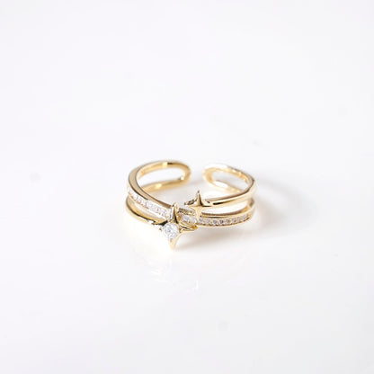 Aligned With Stars Ring