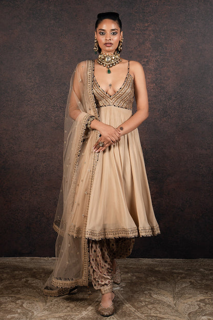 Almond Anarkali Set | MURAQQA
