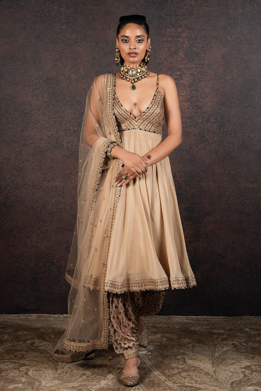 Almond Anarkali Set | MURAQQA