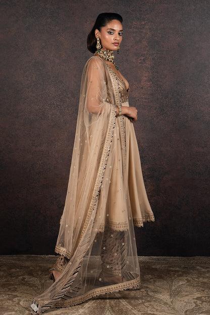 Almond Anarkali Set | MURAQQA