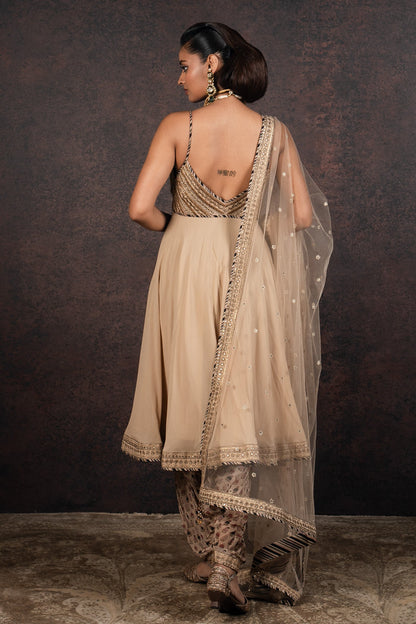 Almond Anarkali Set | MURAQQA