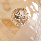 Amber Luxe Diamond Borosilicate Glass Jug 900ml