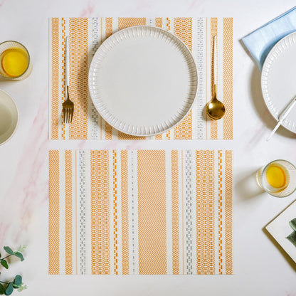 Amber Sunrise Table Mat Set Of 6