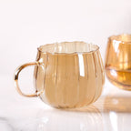Amber Pumpkin Tea Cup Set Of 2 400ml