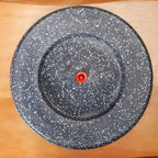 Planterra Grey Planter With Plate 10x9 Inch