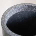 Planterra Grey Tall Cylindrical Planter 18x9 Inch