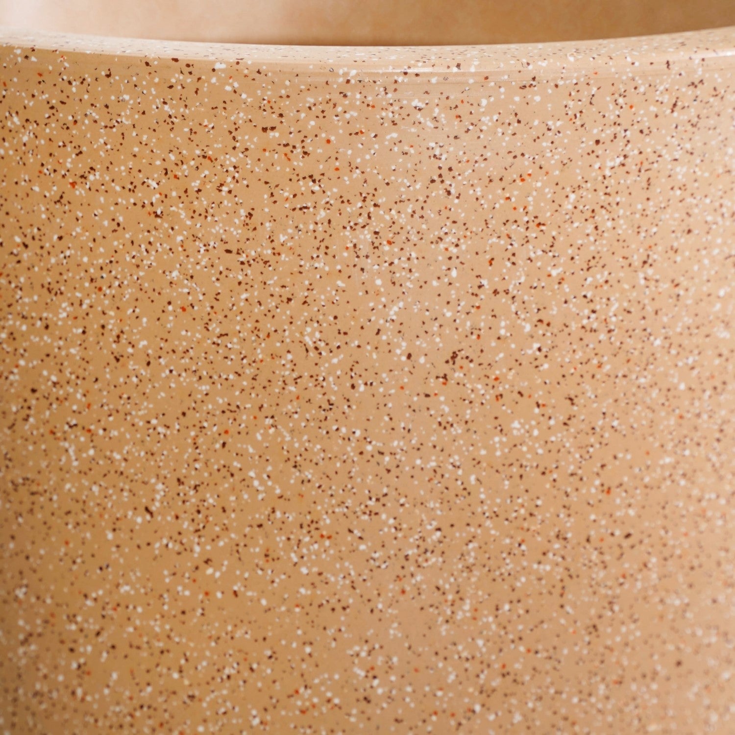 Planterra Large Beige Planting Pot 15x14 Inch