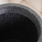 Planterra Large Charcoal Grey Planting Pot 15x14 Inch