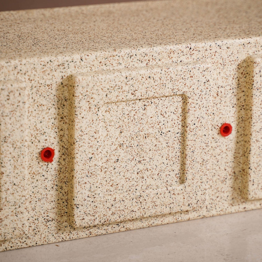 Planterra Modern Beige Trough Planters 24x8 Inch