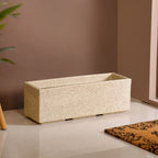 Planterra Modern Beige Trough Planters 24x8 Inch