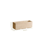 Planterra Modern Beige Trough Planters 24x8 Inch