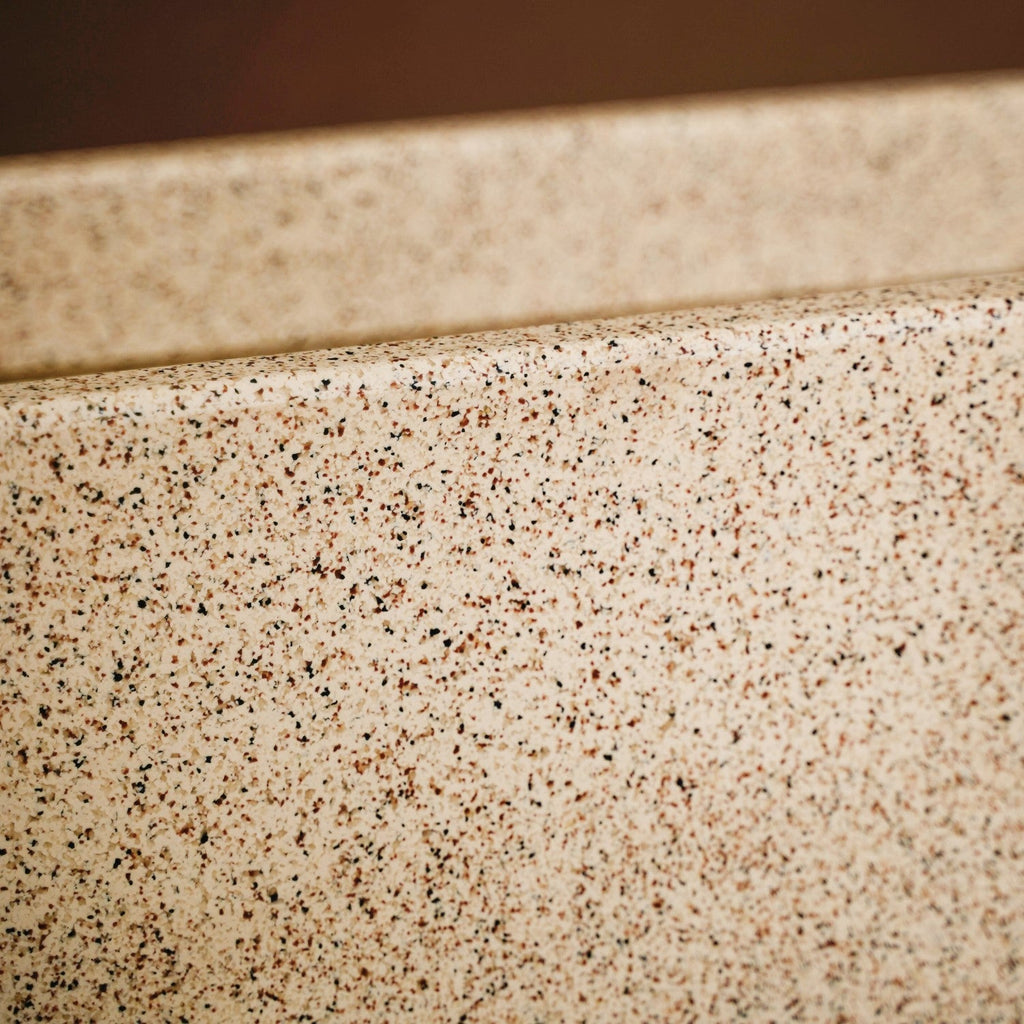 Planterra Modern Beige Trough Planters 24x8 Inch