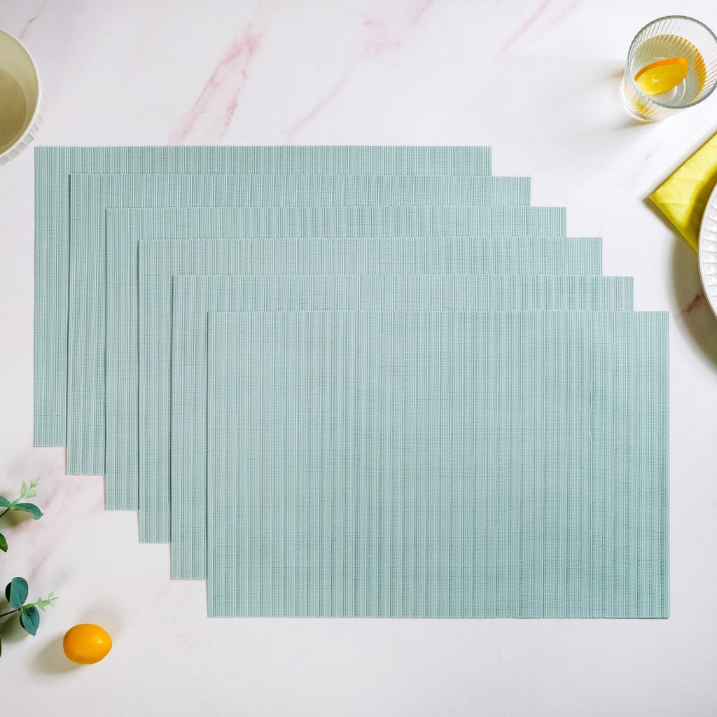 Aqua Table Mat Set Of 6