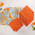 Arancia Table Mats And Matching Napkins Set Of 12