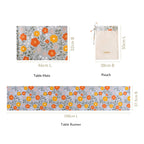 Arancia 7 Piece Table Mat And Runner Set