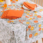 Arancia Complete Table Linen Set With Mats Napkins Runners And Table Cloth