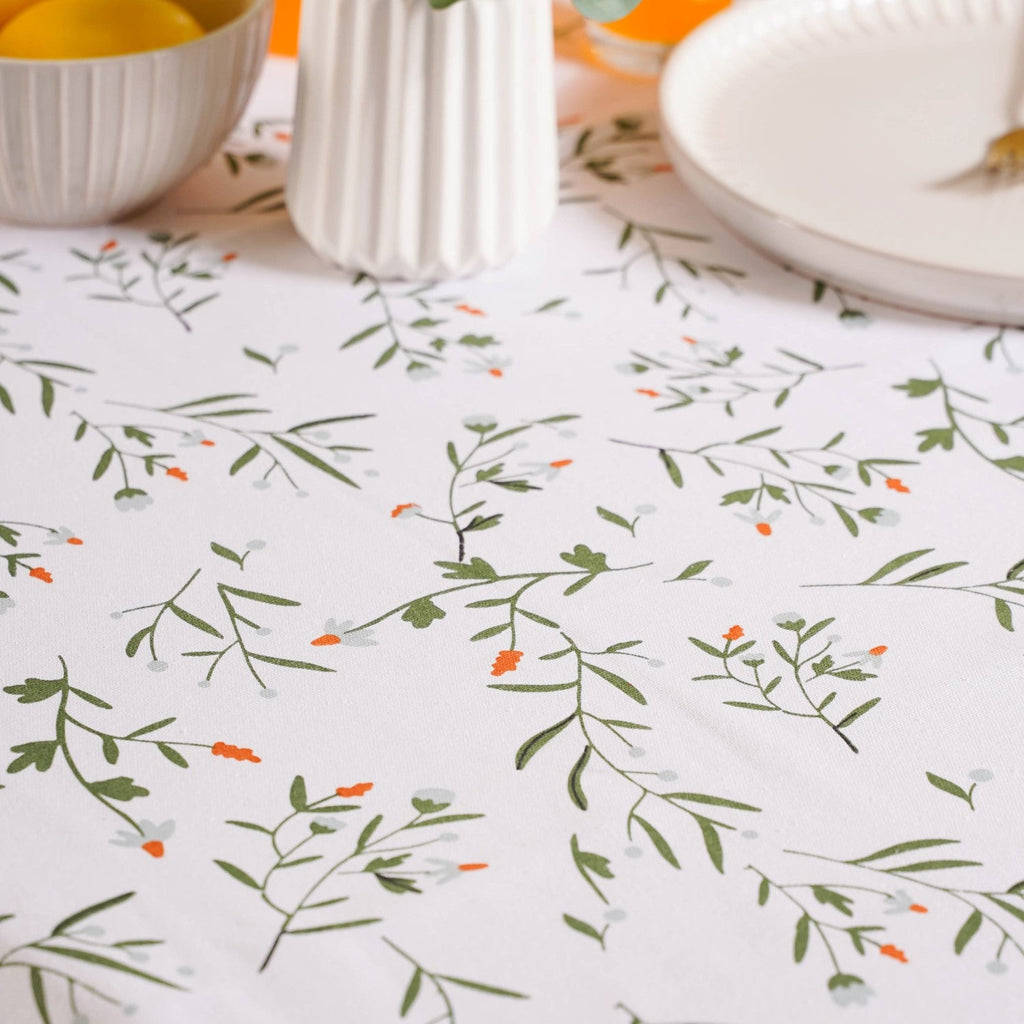 Arancia Complete Table Linen Set With Mats Napkins Runners And Table Cloth