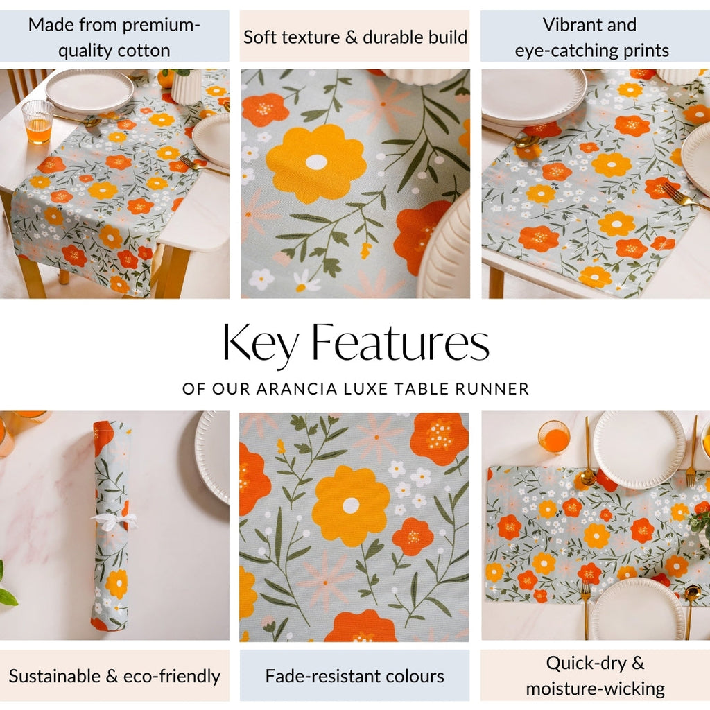 Arancia Luxe Table Runner