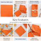 Arancia Table Napkin Set Of 6