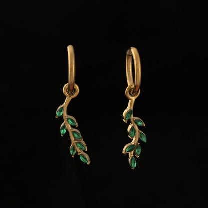 Verdant Leaves Earrings