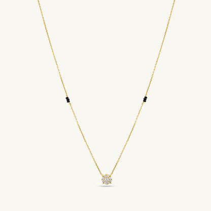 Sarvani Diamond Mangalsutra | BIS Hallmarked | 18k Gold Vermeil
