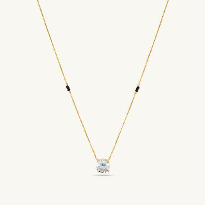 Royal Solitaire Diamond Mangalsutra