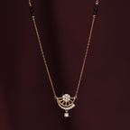 Chasing Sunrise Mini Stones Mangalsutra | 18k Gold Vermeil