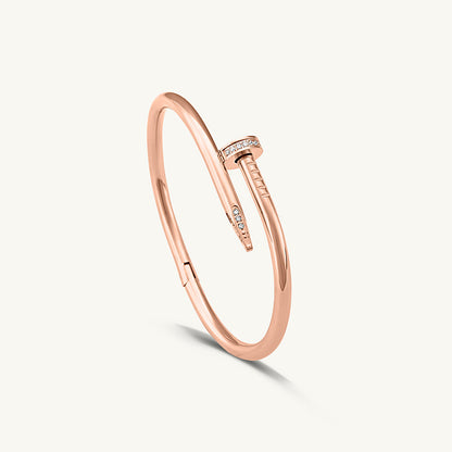 Nail Bangle Bracelet