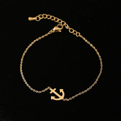 Anchor Charm Bracelet