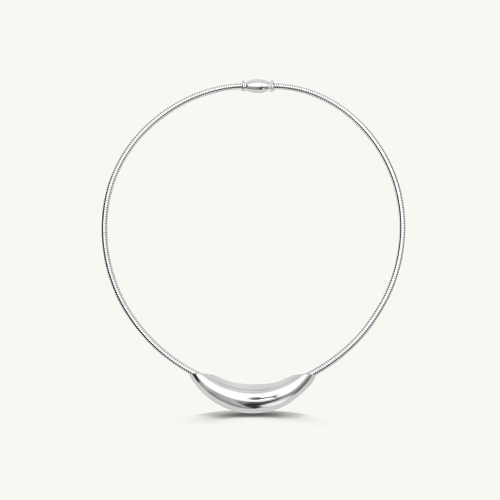 Crescent Arc Necklace