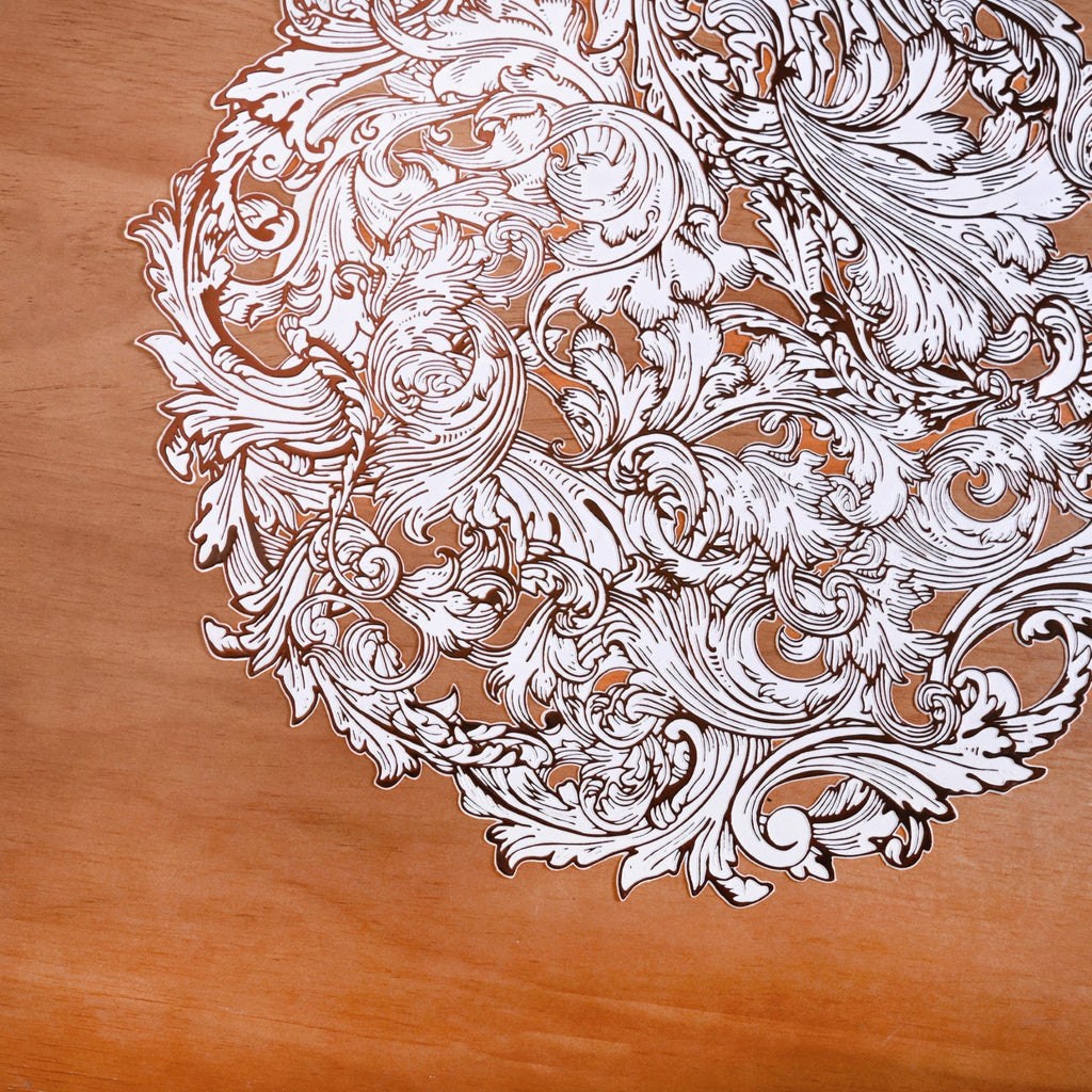 Auburn Luxe Round Tablemat Set Of 6