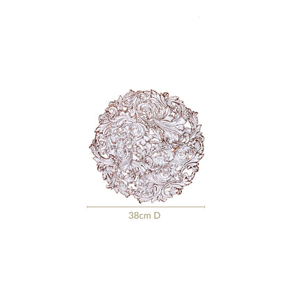 Auburn Luxe Round Tablemat Set Of 6