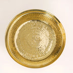 Pure Brass Hammered Parat 36cm