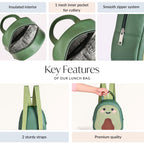 Avocado Insulated Kids Lunch Bag