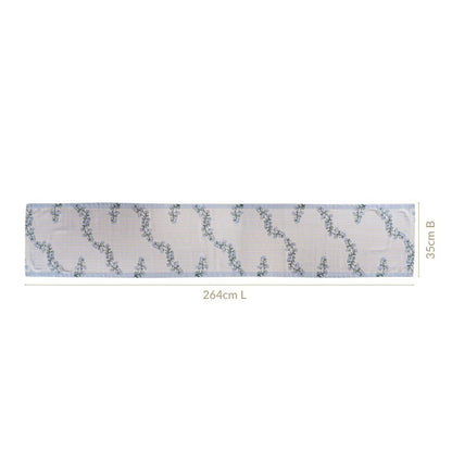 Azzurro Cotton 8 Seater Table Runner