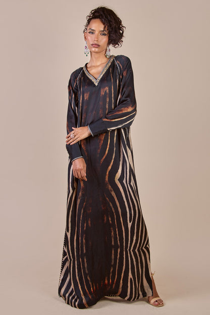 Zebra Print Kaftan | CHHĒ