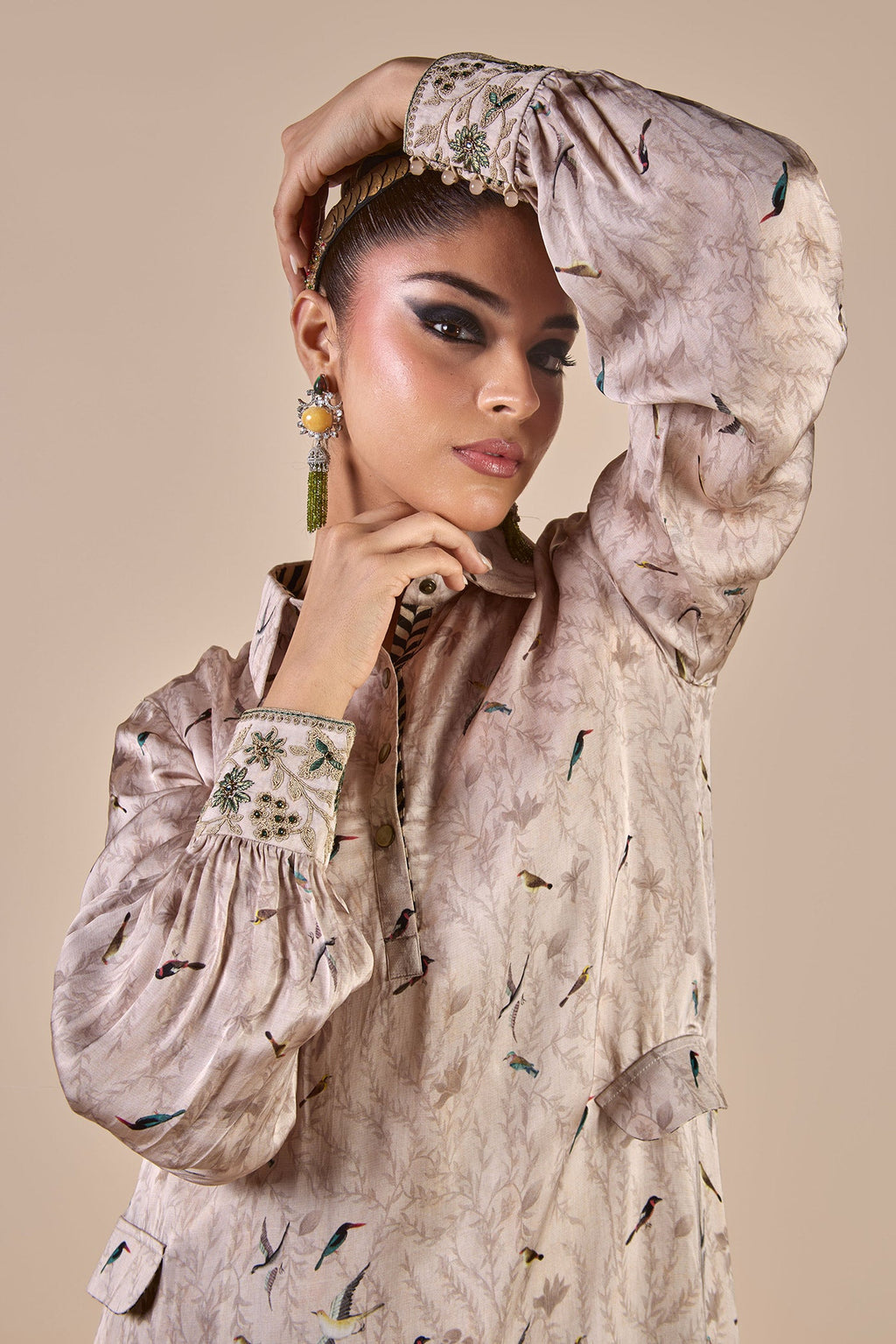 Blush Ivory Kaftan | CHHĒ