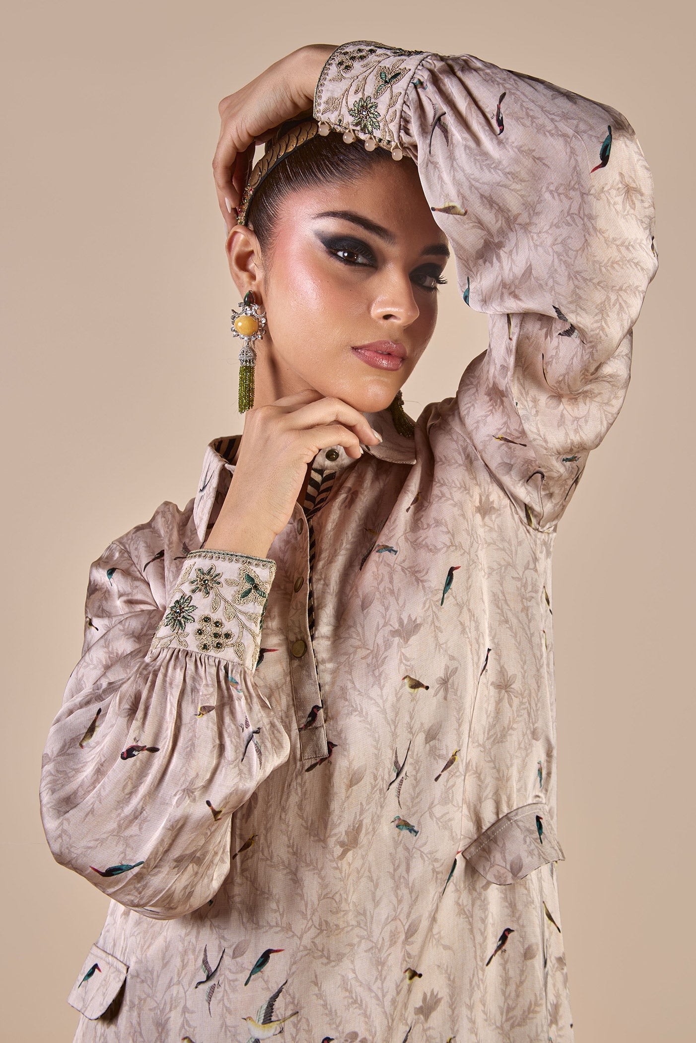 Blush Ivory Kaftan | CHHĒ