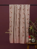 Elegant Cashmina Shawl with Jaal Pattern in Beige