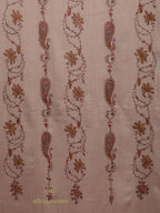 Elegant Cashmina Shawl with Jaal Pattern in Beige