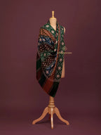 Classic Cashmina Shawl with Jaal Pattern in Multi