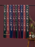 Classic Cashmina Shawl with Jaal Pattern in Multi