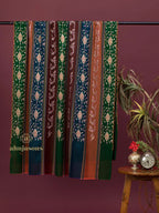 Elegant Cashmina Shawl with Jaal Pattern in Multi