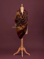 Classic Cashmina Shawl with Jaal Pattern in Multi